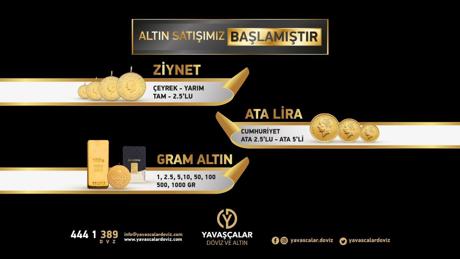 Yavaşçalar Döviz & Altın